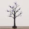 2ft. Pre-Lit Artificial Halloween Spider Twig Tree with 24 Purple LED Lights